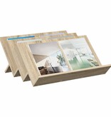 VidaXL Bijzetkast Sonoma Eiken 65 x 57,5 x 42 cm Bewerkt hout