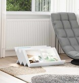 VidaXL Bijzetkast met plank Wit 65 x 57,5 x 42 cm Bewerkt hout