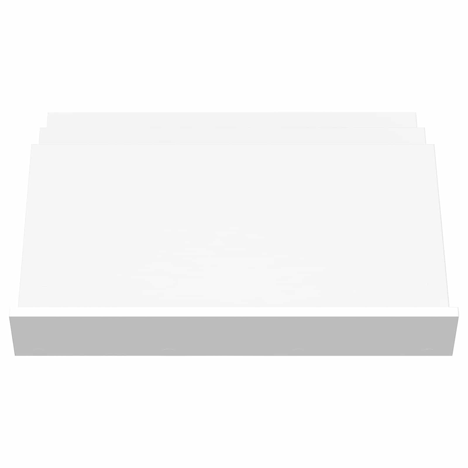 VidaXL Bijzetkast met plank Wit 65 x 57,5 x 42 cm Bewerkt hout