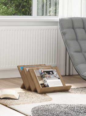 VidaXL Bijzetkast Artisan Eiken 57,5 x 40 x 42 cm Bewerkt hout