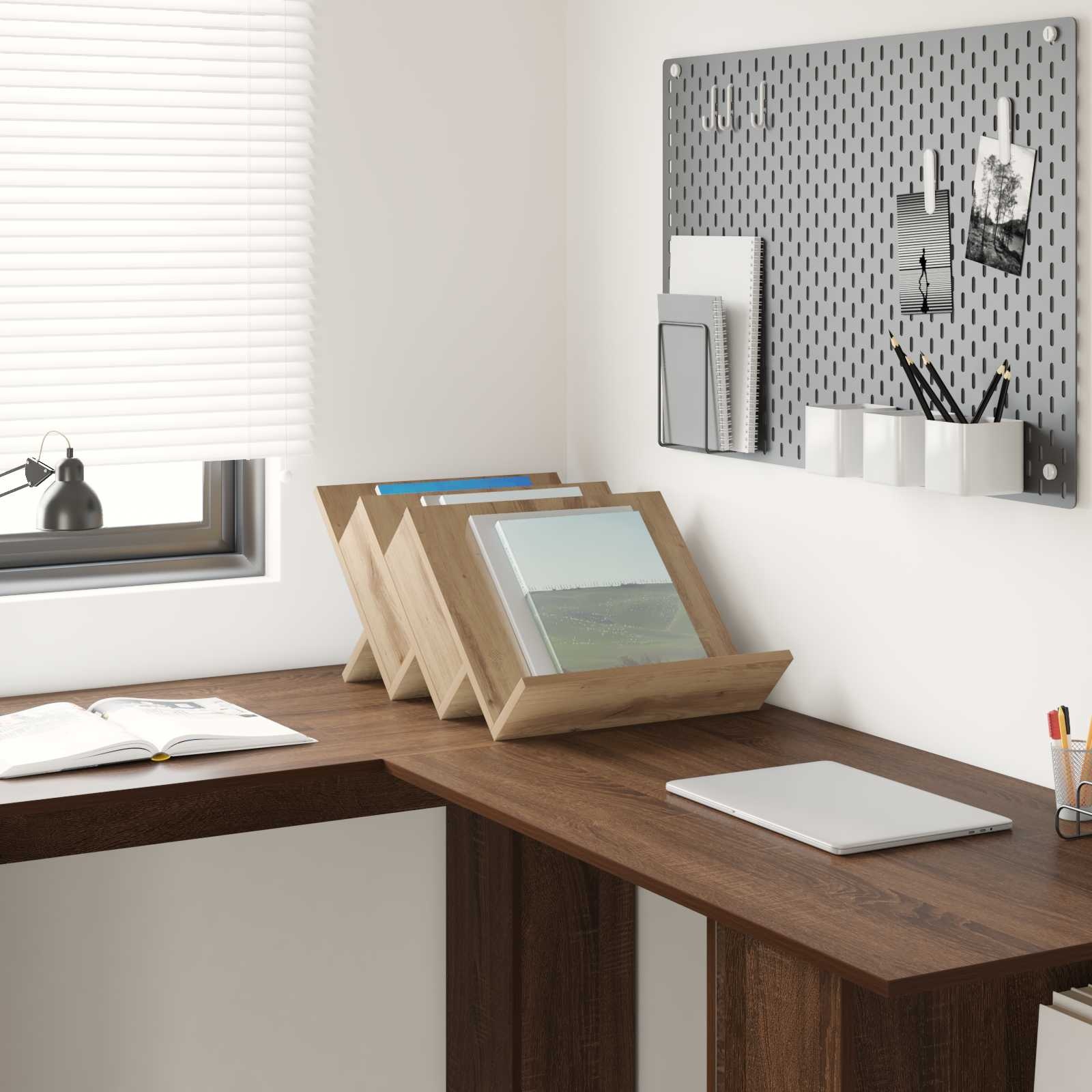 VidaXL Bijzetkast Artisan Eiken 57,5 x 40 x 42 cm Bewerkt hout