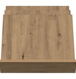 VidaXL Bijzetkast Artisan Eiken 57,5 x 40 x 42 cm Bewerkt hout