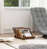 VidaXL Bijzetkast met plank Oudhout 57,5 x 40 x 42 cm Bewerkt hout