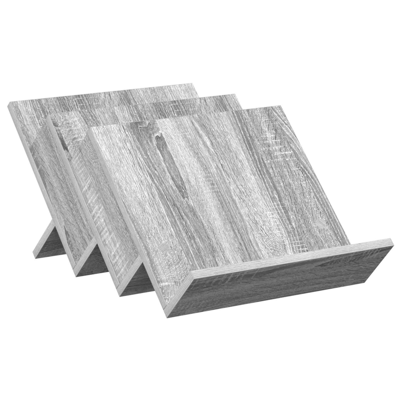 VidaXL Bijzetkast Grijs Sonoma 57,5 x 40 x 42 cm Bewerkt hout