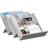 VidaXL Bijzetkast Grijs Sonoma 57,5 x 40 x 42 cm Bewerkt hout