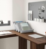 VidaXL Bijzetkast Grijs Sonoma 57,5 x 40 x 42 cm Bewerkt hout