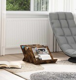 VidaXL Bijzetkast Gerookt eiken 57,5 x 40 x 42 cm Bewerkt hout