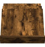 VidaXL Bijzetkast Gerookt eiken 57,5 x 40 x 42 cm Bewerkt hout