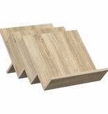 VidaXL Bijzetkast Sonoma Eiken 57,5 x 40 x 42 cm Bewerkt hout