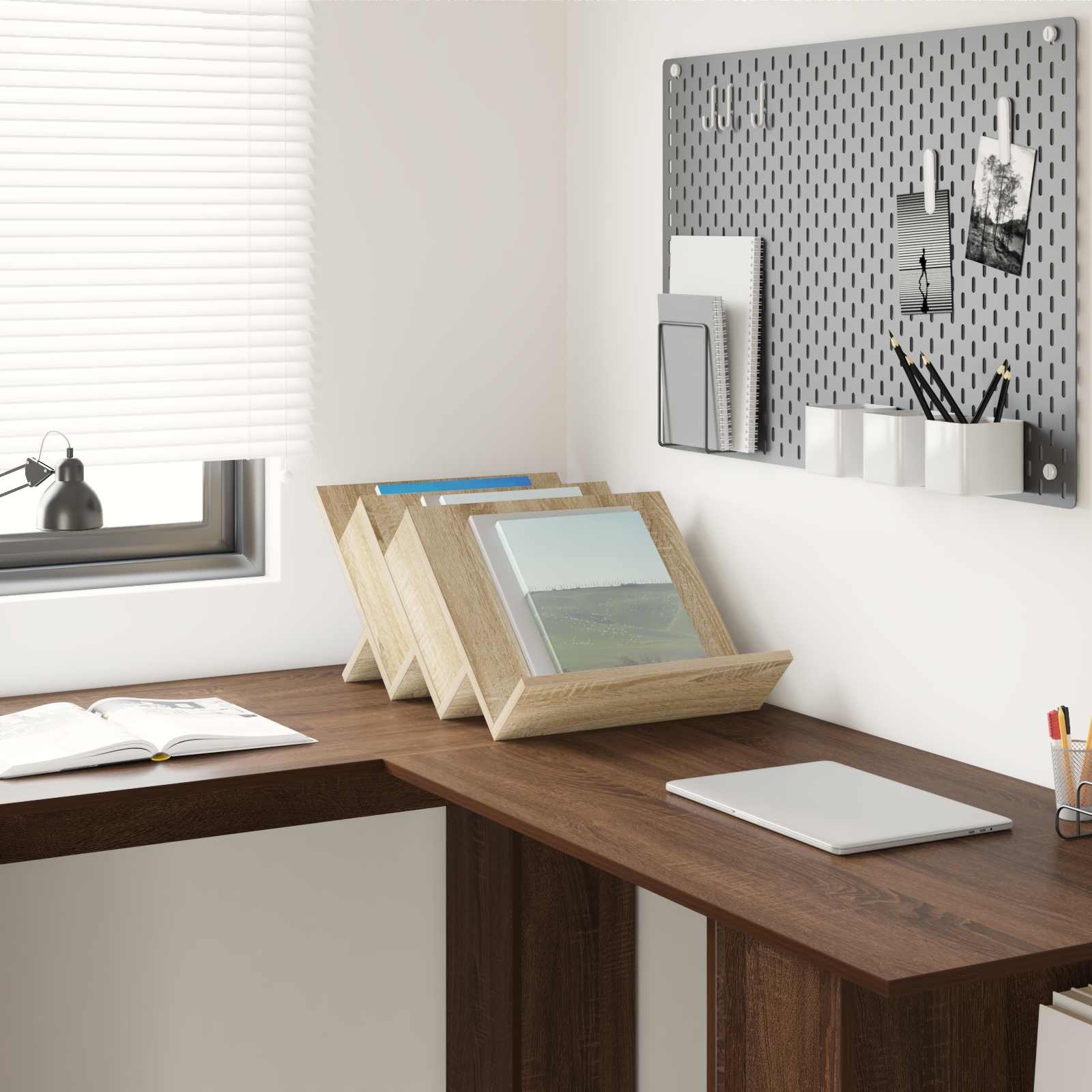 VidaXL Bijzetkast Sonoma Eiken 57,5 x 40 x 42 cm Bewerkt hout