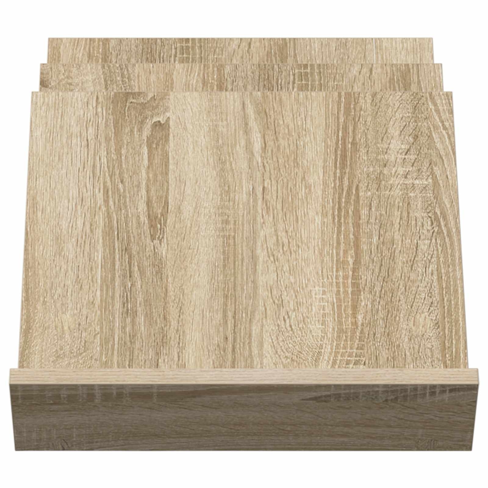 VidaXL Bijzetkast Sonoma Eiken 57,5 x 40 x 42 cm Bewerkt hout