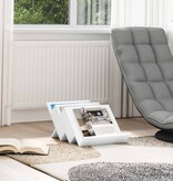 VidaXL Bijzetkast met plank Wit 57,5 x 40 x 42 cm Bewerkt hout