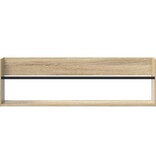 VidaXL Tijdschrift Rek Sonoma Eiken 100 x 12 x 30 cm Bewerkt hout