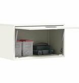 VidaXL Wandkast voor Garage Wit 60 x 33 x 35 cm Poedercoating staal