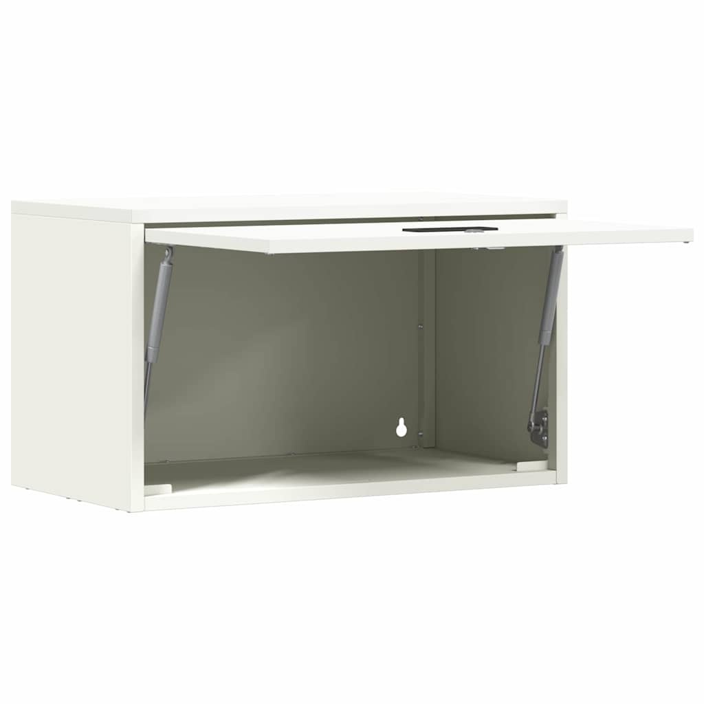 VidaXL Wandkast voor Garage Wit 60 x 33 x 35 cm Poedercoating staal