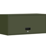 VidaXL Wandkast voor Garage Olijfgroen 80 x 33 x 35 cm