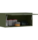 VidaXL Wandkast voor Garage Olijfgroen 80 x 33 x 35 cm