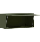 VidaXL Wandkast voor Garage Olijfgroen 80 x 33 x 35 cm