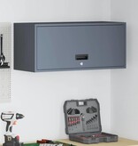 VidaXL Wandkast voor Garage Antraciet 80 x 33 x 35 cm