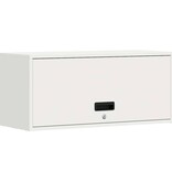 VidaXL Wandkast voor Garage Wit 80 x 33 x 35 cm Poedercoating staal