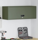 VidaXL Wandkast voor Garage Olijfgroen 90 x 33 x 35 cm