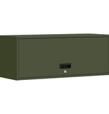 VidaXL Wandkast voor Garage Olijfgroen 90 x 33 x 35 cm