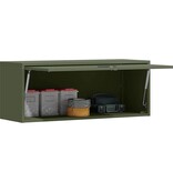 VidaXL Wandkast voor Garage Olijfgroen 90 x 33 x 35 cm