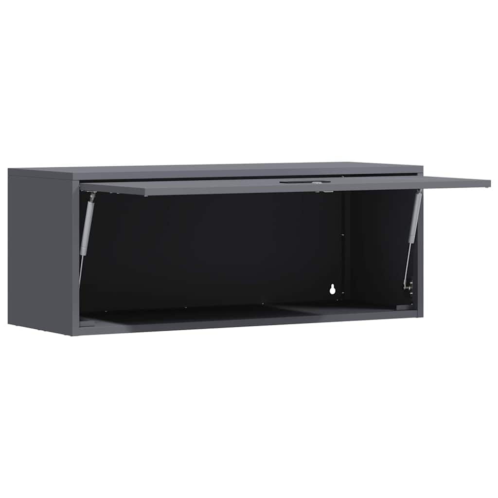 VidaXL Wandkast voor Garage Antraciet 90 x 33 x 35 cm