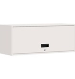 VidaXL Wandkast voor Garage Wit 90 x 33 x 35 cm Poedercoating staal