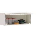 VidaXL Wandkast voor Garage Wit 90 x 33 x 35 cm Poedercoating staal