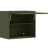 VidaXL Wandkast voor Garage Olijfgroen 60 x 40 x 53 cm