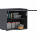 VidaXL Wandkast voor Garage Antraciet 60 x 40 x 53 cm