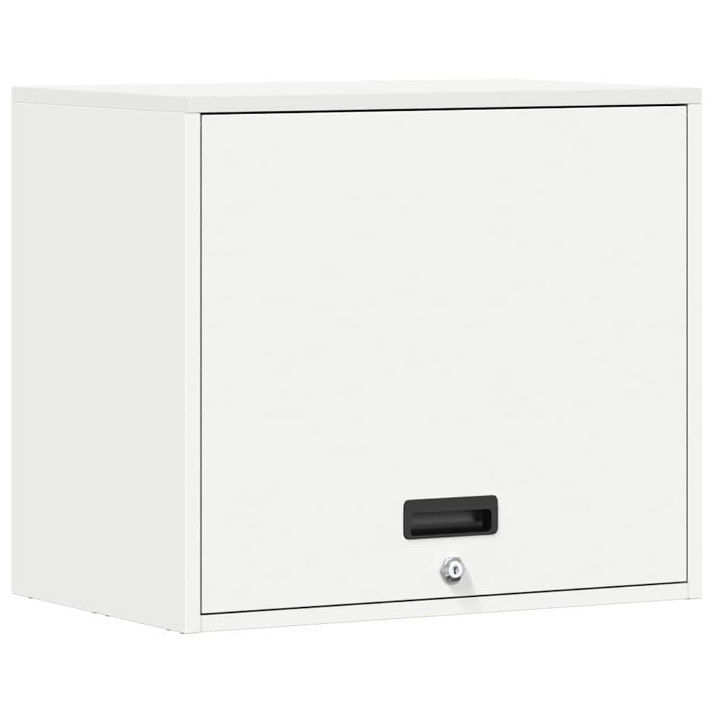 VidaXL Wandkast voor Garage Wit 60 x 40 x 53 cm Poedercoating staal