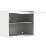 VidaXL Wandkast voor Garage Wit 60 x 40 x 53 cm Poedercoating staal