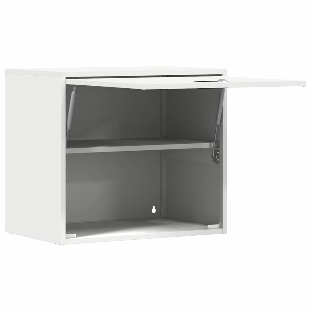 VidaXL Wandkast voor Garage Wit 60 x 40 x 53 cm Poedercoating staal