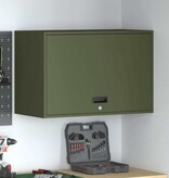 VidaXL Wandkast voor Garage Olijfgroen 80 x 40 x 53 cm