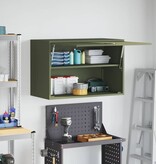 VidaXL Wandkast voor Garage Olijfgroen 80 x 40 x 53 cm