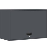 VidaXL Wandkast voor Garage Antraciet 80 x 40 x 53 cm