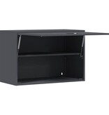 VidaXL Wandkast voor Garage Antraciet 80 x 40 x 53 cm