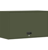 VidaXL Wandkast voor Garage Olijfgroen 90 x 40 x 53 cm