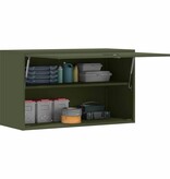 VidaXL Wandkast voor Garage Olijfgroen 90 x 40 x 53 cm