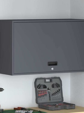 VidaXL Wandkast voor Garage Antraciet 90 x 40 x 53 cm