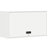 VidaXL Wandkast voor Garage Wit 90 x 40 x 53 cm Poedercoating staal