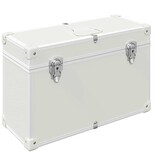 VidaXL Kast Handvatten 2 pcs Wit 85 x 45 mm Metaal