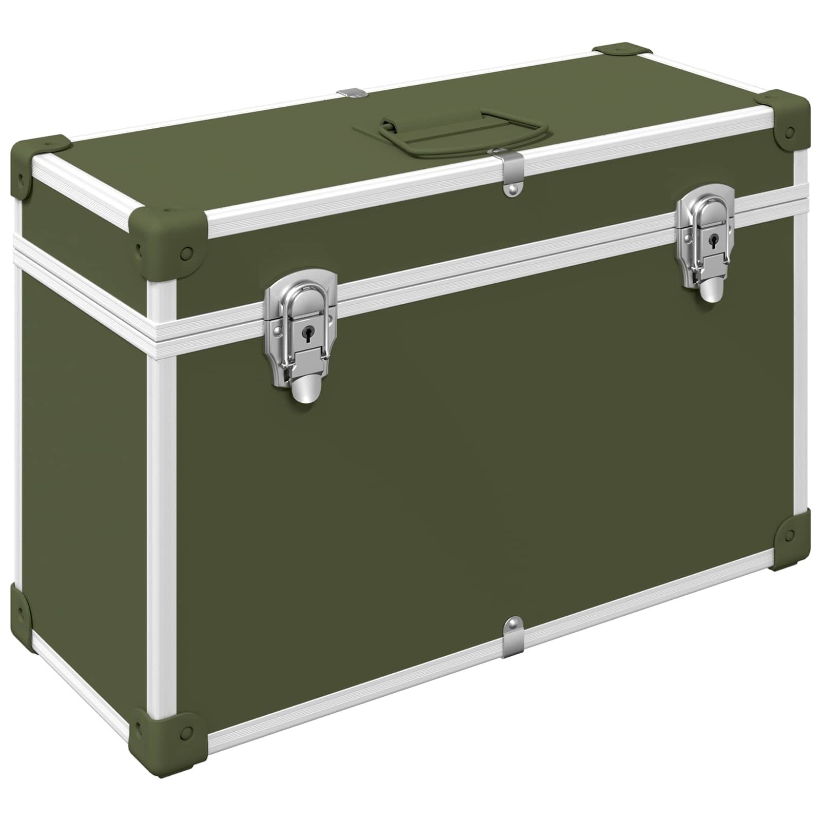 VidaXL Kast Handvatten 12 pcs Olijf Groen 85 x 45 mm Metaal