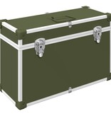 VidaXL Kast Handvatten 2 pcs Olijf Groen 85 x 45 mm Metaal