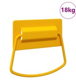 VidaXL Kast Handvatten 210 pcs Mosterdgeel 85 x 45 mm Metaal