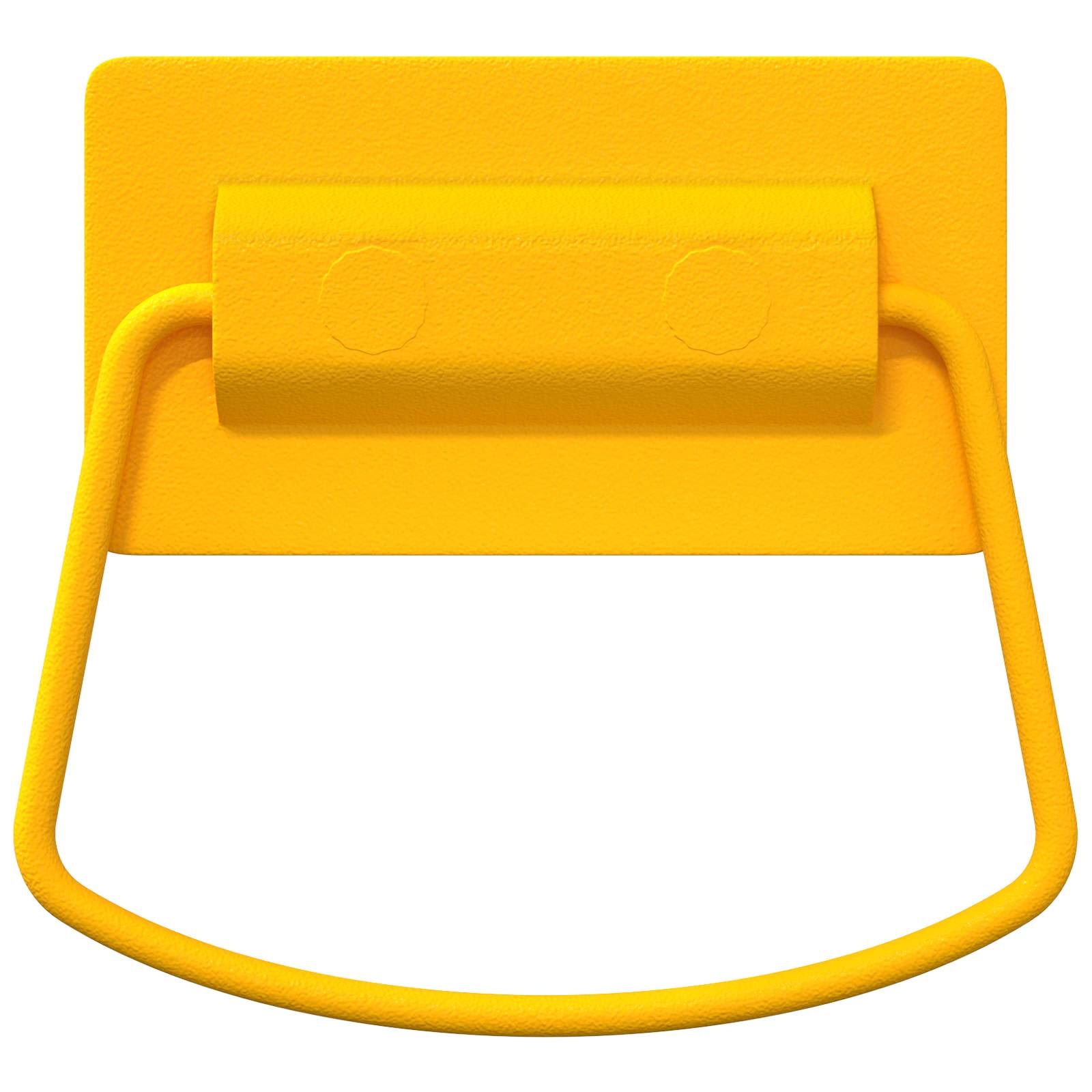 VidaXL Kast Handvatten 210 pcs Mosterdgeel 85 x 45 mm Metaal