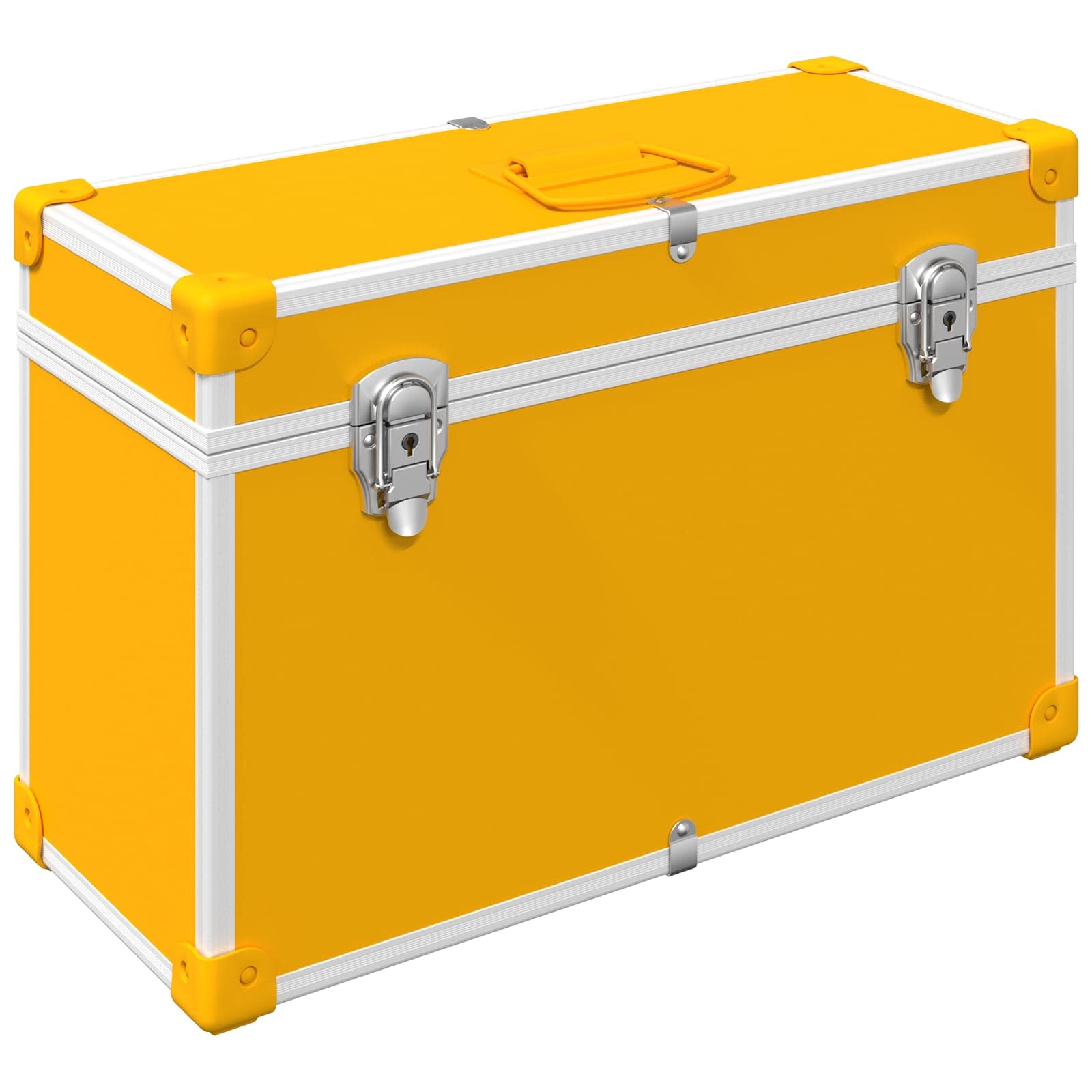 VidaXL Kast Handvatten 12 pcs Mosterdgeel 85 x 45 mm Metaal