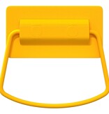 VidaXL Kast Handvatten 12 pcs Mosterdgeel 85 x 45 mm Metaal